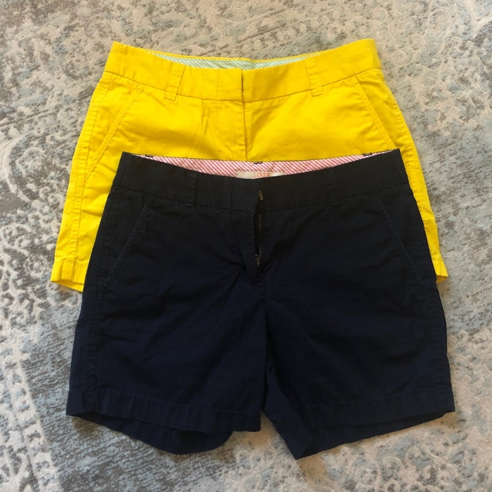 Set of two J Crew Shorts, size 2!